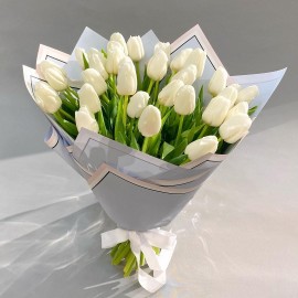 WHITE TULIPS